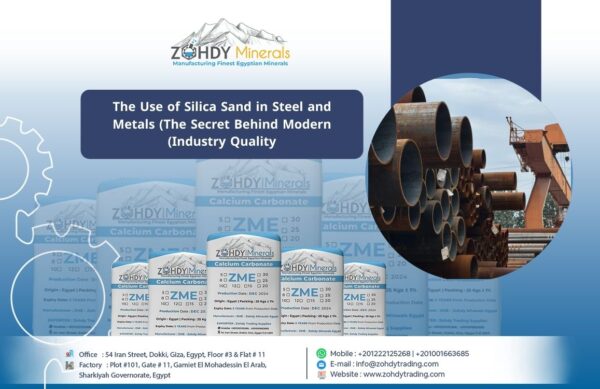 The Use of Silica Sand in Steel and Metals (The Secret Behind Modern Industry Quality)