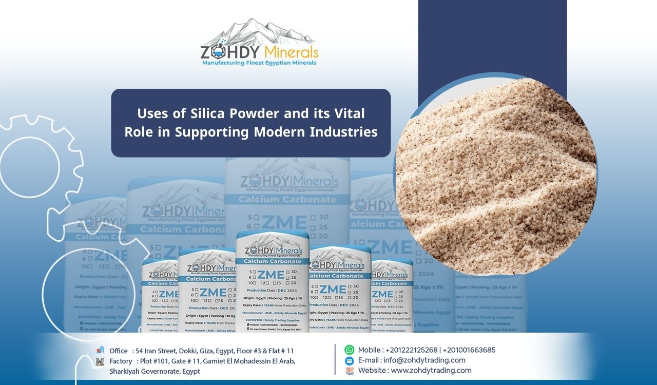 Uses of Silica Powder and its Vital Role in Supporting Modern Industries in Saudi Arabia 9 Uses of Silica Powder and its Vital Role in Supporting Modern Industries in Saudi Arabia
