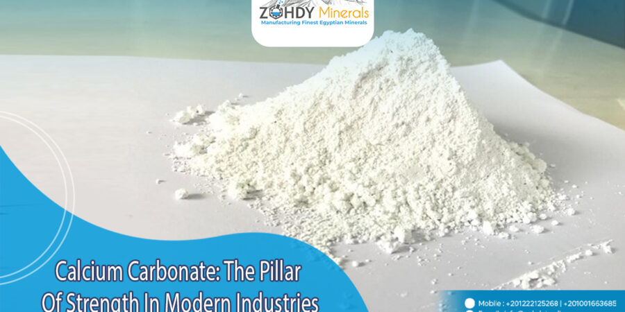 Calcium Carbonate: The Pillar of Strength in Modern Industries 1 Calcium Carbonate The Pillar of Strength in Modern Industries