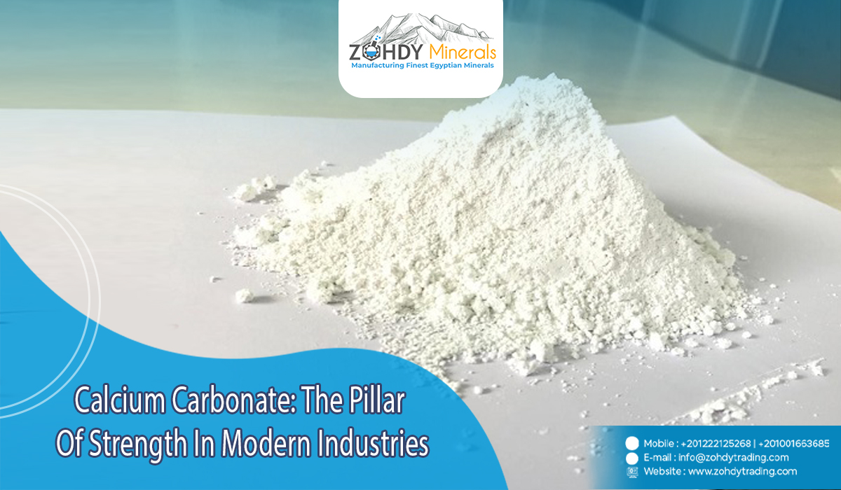 Calcium Carbonate: The Pillar of Strength in Modern Industries 2 Calcium Carbonate The Pillar of Strength in Modern Industries