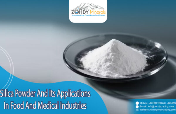 Silica Powder and Its Applications in Food and Medical Industries